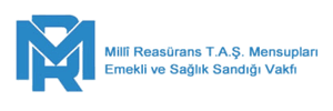 Millî Reasürans T.A.Ş Mensupları Emekli ve Sağlık Sandığı Vakfı Logo